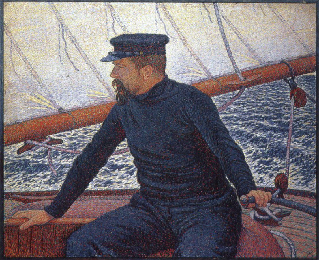 signac on his boat